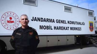 İçişleri Bakanlığından "Jandarma Mobil Harekat Merkezi" paylaşımı