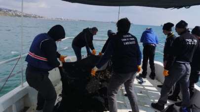 Marmara Denizi'nden çıkarıldı