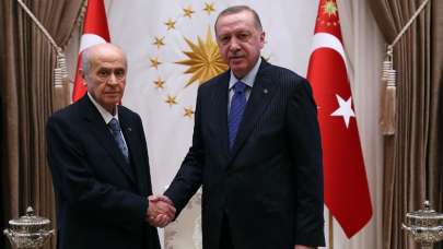 Cumhurbaşkanı Erdoğan ve MHP Lideri Bahçeli görüşme gerçekleştirdi