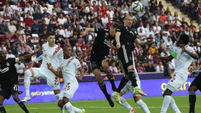 Beşiktaş, Hatay deplasmanında kaybetti