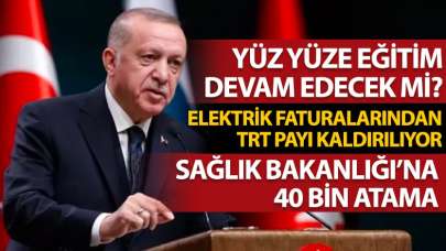 Erdoğan'dan önemli açıklamalar