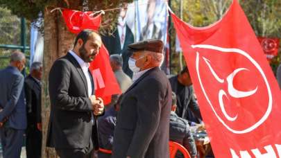 MHP Kadirli İlçe Teşkilatının köy toplantıları miting havasında gerçekleşiyor