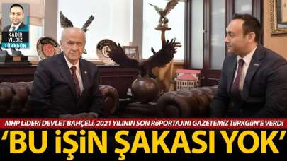 MHP Lideri Devlet Bahçeli: Bu işin şakası yok