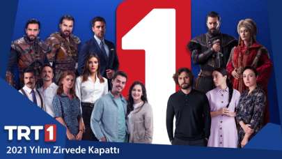 TRT 1, 2021 yılını zirvede kapattı