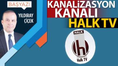 Kanalizasyon kanalı Halk TV