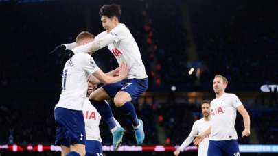 Tottenham, City'nin 15 maçlık yenilmezlik serisini bitirdi