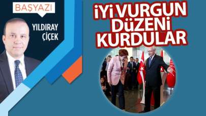 İyi vurgun düzeni kurdular