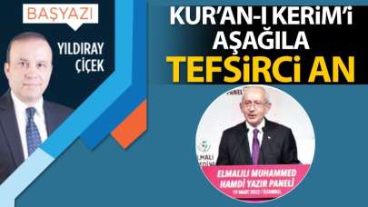 Kur'an-ı Kerim'i aşağıla, tefsirci an