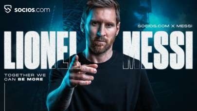 Lionel Messi, Socios.Com'un marka elçisi oldu