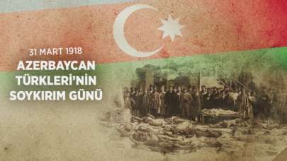 Ermeni çetelerin 1918'de katlettiği Azerbaycanlılar anılıyor