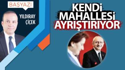 Kendi mahallesi ayrıştırıyor