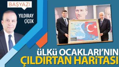 Ülkü Ocakları'nın çıldırtan haritası