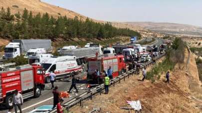 Gaziantep'te feci kaza: 16 ölü, 21 yaralı