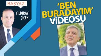 "Ben buradayım" videosu