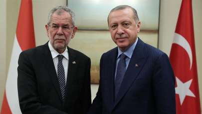 Cumhurbaşkanı Erdoğan, Van der Bellen ile görüştü