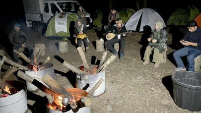 Öğretmenler gelecek nesiller için ormanda iki gün geçirdi