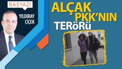 Alçak PKK'nın terörü