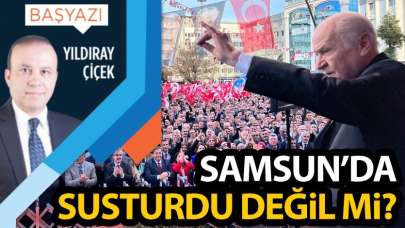 Samsun da susturdu değil mi?