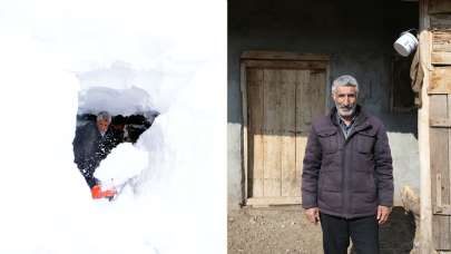 Geçen yıl evlerin kara gömüldüğü köy bu yıl kara hasret kaldı