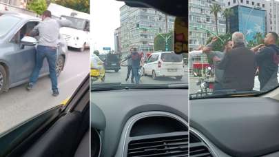 Trafikte yol verme tartışması bıçaklı saldırıya dönüştü