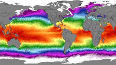 Okyanus sıcaklıkları Nisan'da rekor seviyeye ulaştı