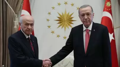 Beştepe'de seçim zirvesi! Cumhurbaşkanı Erdoğan, Devlet Bahçeli'yi ağırladı