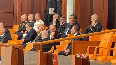 Cumhurbaşkanı Erdoğan'ın TBMM'deki yemin töreninde sürpriz isim