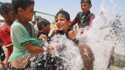 Tel Abyad'a su istasyonu açıldı