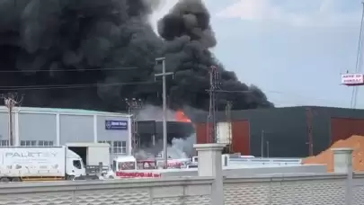 Tekirdağ’da kimya fabrikasında yangın