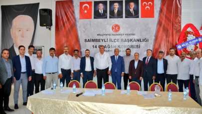 MHP Adana'da ilk kongresini Saimbeyli'de yaptı