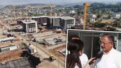 Hatay’da son durum Bakan Özhaseki açıkladı: 40 bin konut yükseliyor