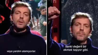 Hollandalı aktör, ülkesinin Filistin’e tavrını canlı yayında işte böyle eleştirdi!