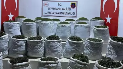 Diyarbakır'da 783 kilogram uyuşturucu ele geçirildi