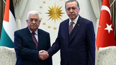 İsrail-Filistin diplomasisi! Cumhurbaşkanı Erdoğan, Abbas ve Herzog ile görüştü