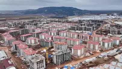 Deprem bölgesi ayağa kaldırılıyor! Adıyaman'da kalıcı konutlar hızla yükseliyor