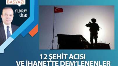 12 şehit acısı ve ihanette DEM'lenenler