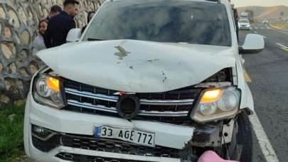 Mardin’de otomobiller çarpıştı: 3 yaralı