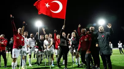 Türkiye, ampute futbolda dünyanın 1 numarası