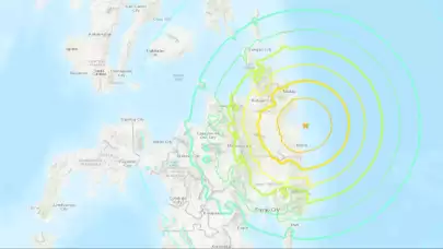 Filipinler'de 6,9 büyüklüğünde bir deprem daha