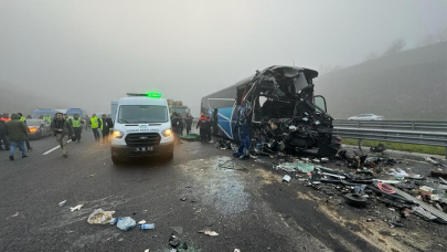 10 kişinin öldüğü otoyol kazasında 3 sürücü tutuklandı