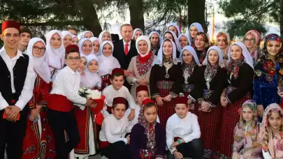 Batı Trakyalı Türklerden Cumhurbaşkanı Erdoğan'a teşekkür