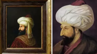 Fatih Sultan Mehmed'in portresi herkesi şaşırttı! Bildiğinizden çok farklı