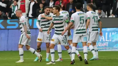 Konyaspor, 3 puanı tek golle aldı!