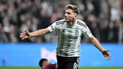 Semih Kılıçsoy duble yaptı: Beşiktaş 3 maç sonra kazandı