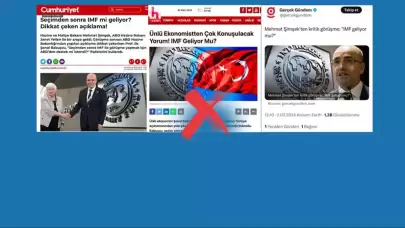 ''Seçimden sonra IMF ile görüşmek için ABD'den destek istendi'' iddiasına yalanlama