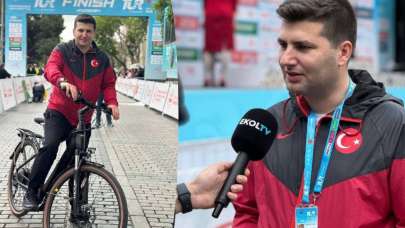 Ülkü Ocakları Genel Başkanı Ahmet Yiğit Yıldırım: Türk gençliği için pedal çevirdik