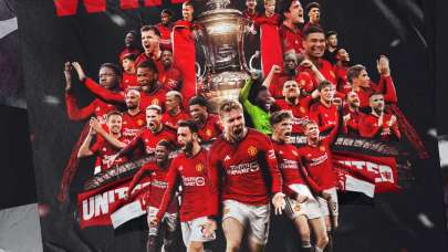 FA Cup'ta şampiyon Manchester United