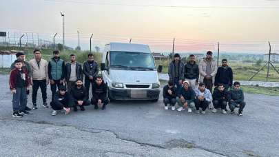 Tekirdağ'da 51 düzensiz göçmen yakalandı