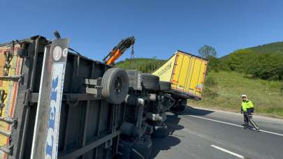 Anadolu Otoyolu trafiğe kapandı