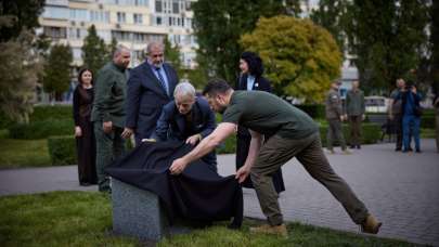 Kıyiv'de 1944 Kırım Tatar Soykırımı Kurbanları Anıtı'nın temel atma töreni yapıldı